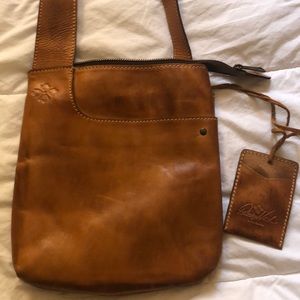Patricia Nash leather crossbody gently used